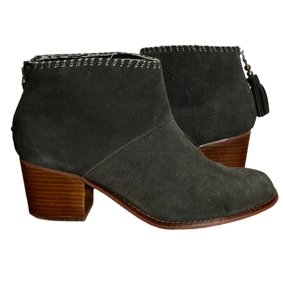 TOMS Leila Castlerock Ankle Booties 8.5 - Picture 9 of 9